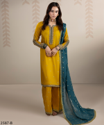 SAPPHIRE – Raw Silk Festive (2587 - B)